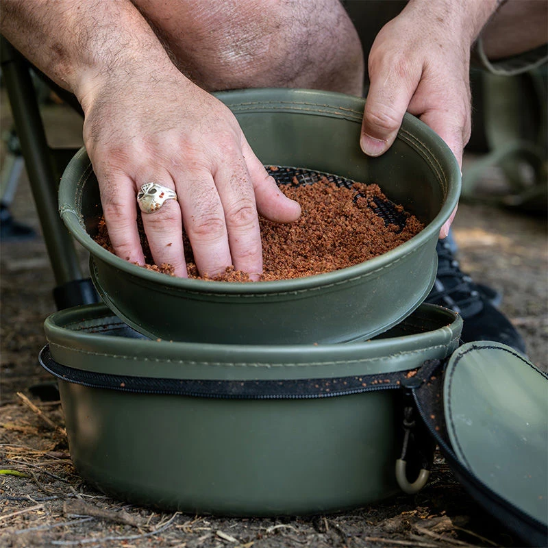 Korum EVA Solid Groundbait Bowl & Riddle